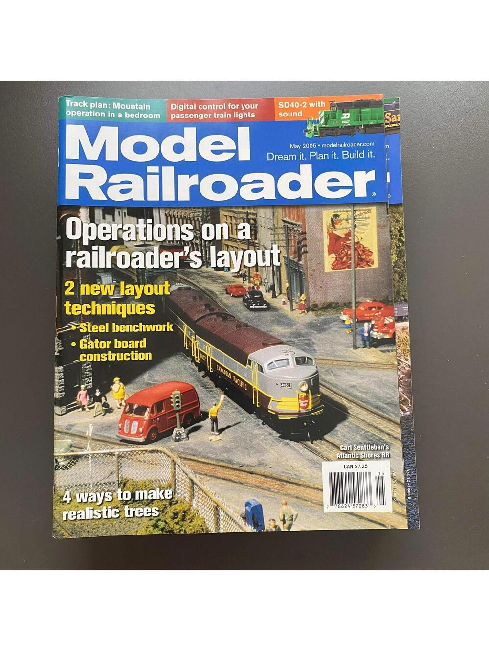 Model Railroader May 2005 Vintage Magazine